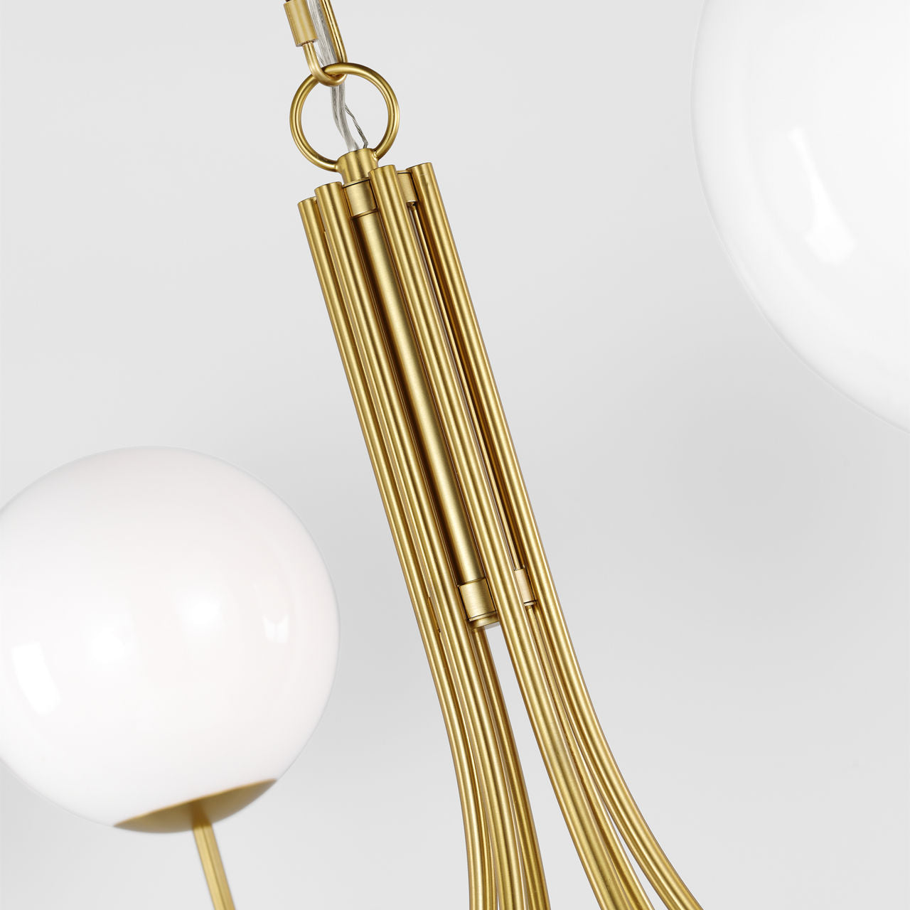 Noemie Extra Large Chandelier Burnished Brass