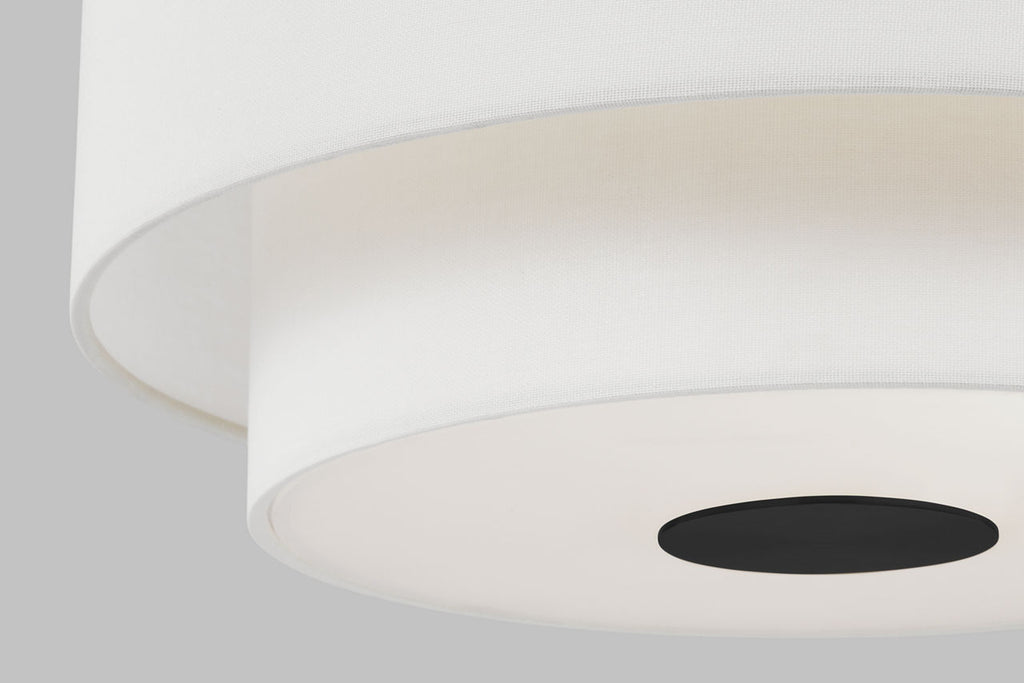 Sawyer Flush Mount Midnight Black