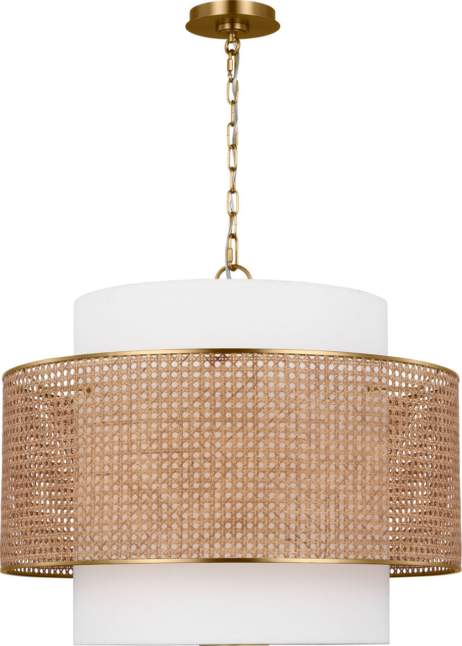Sawyer Pendant Blonde Rattan