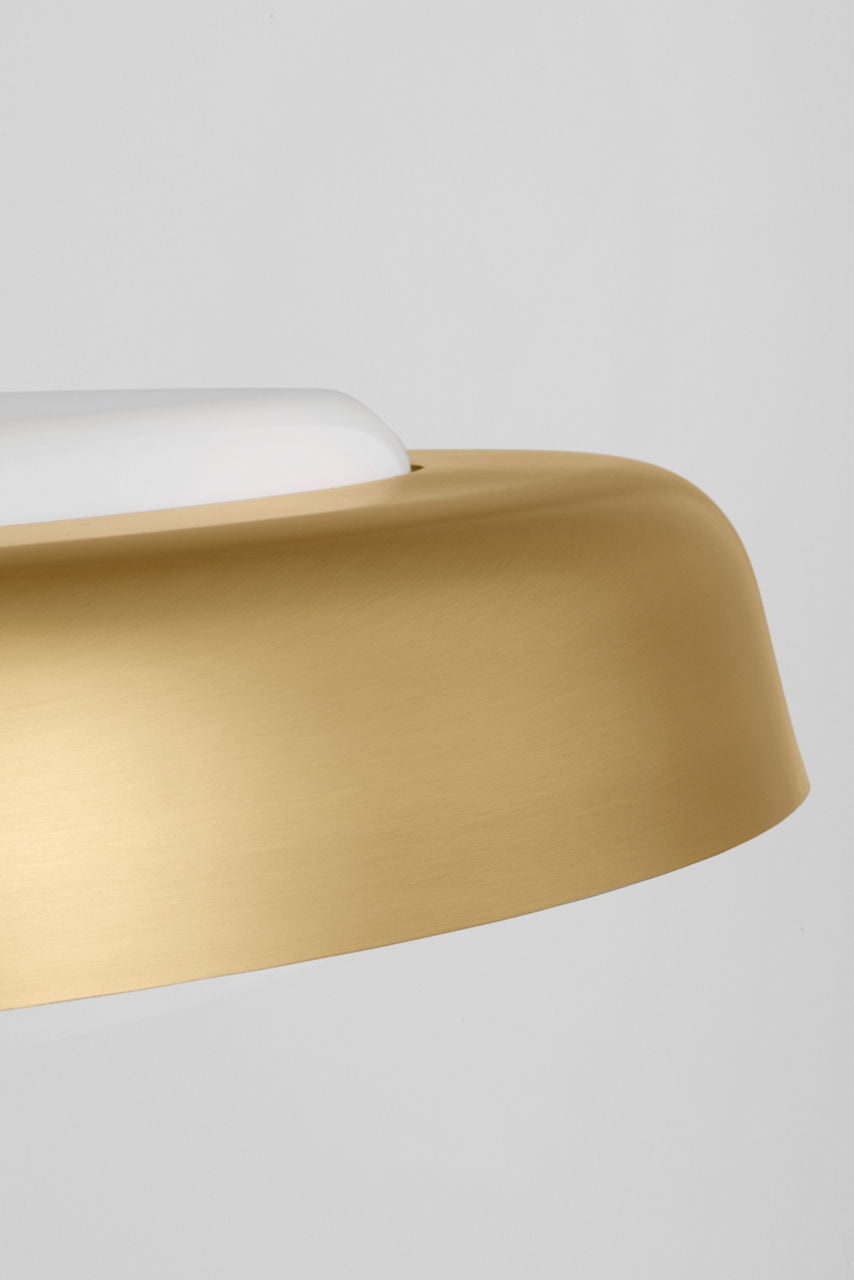 Draper Extra Large Pendant Burnished Brass