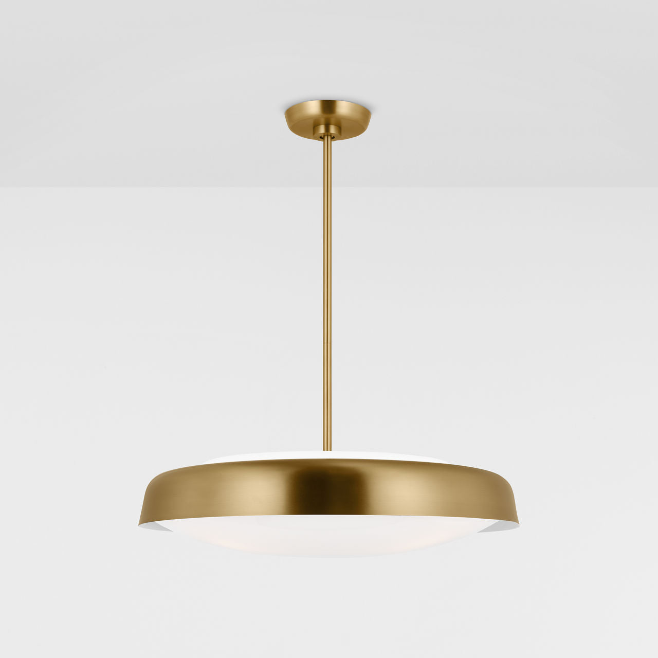 Draper Extra Large Pendant Burnished Brass
