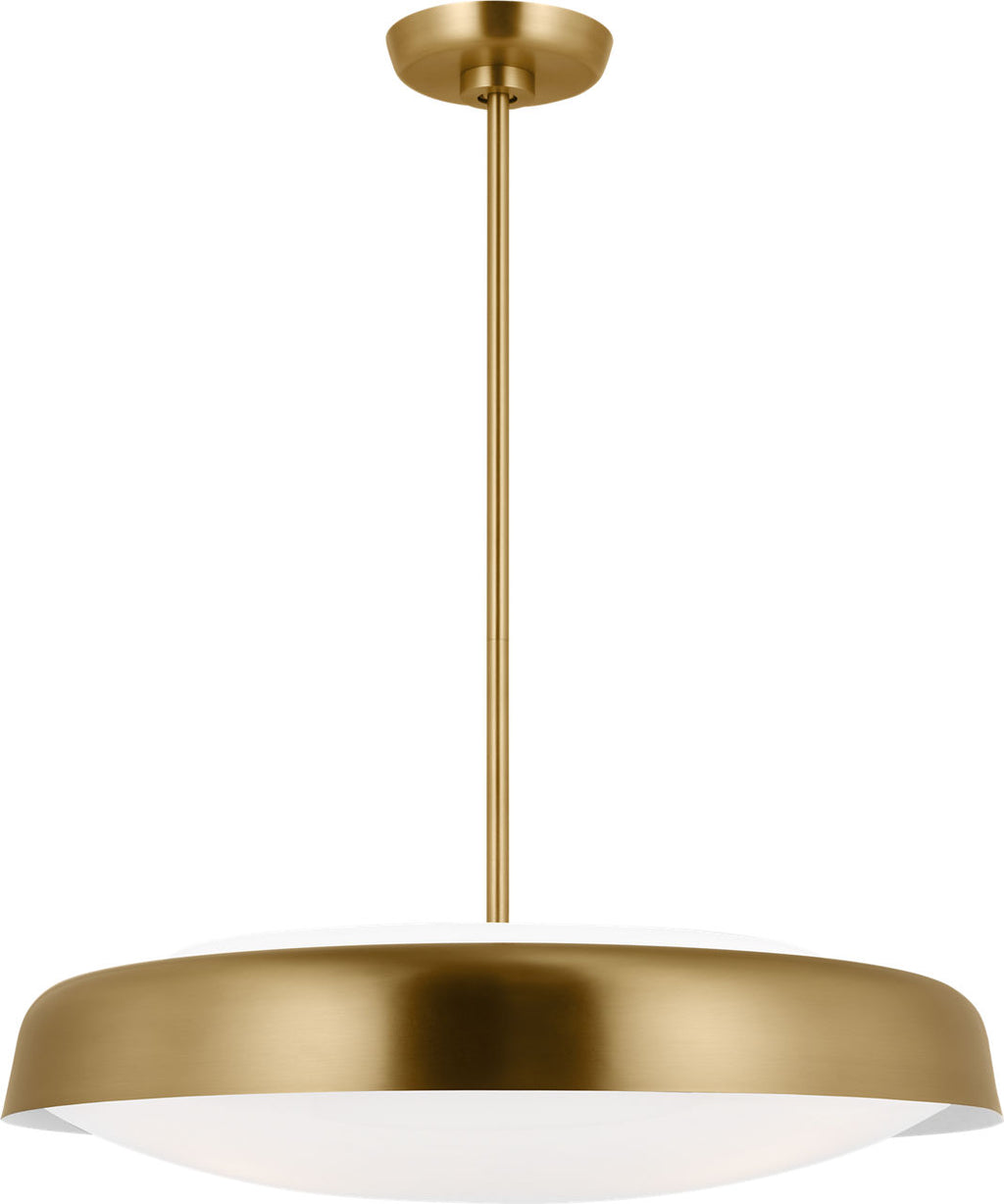 Draper Extra Large Pendant Burnished Brass