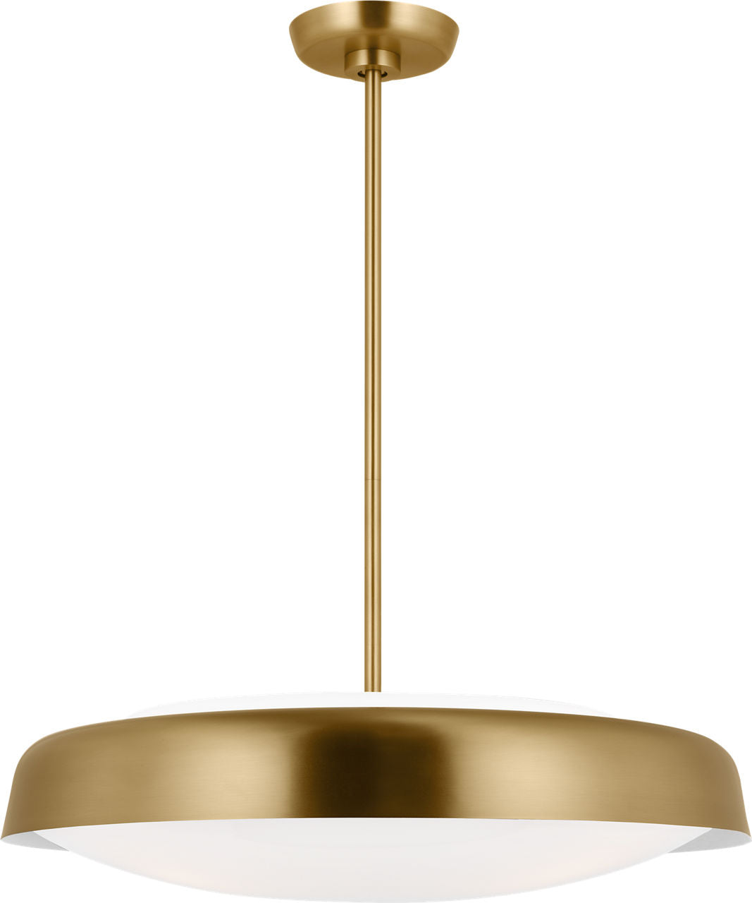 Draper Extra Large Pendant Burnished Brass