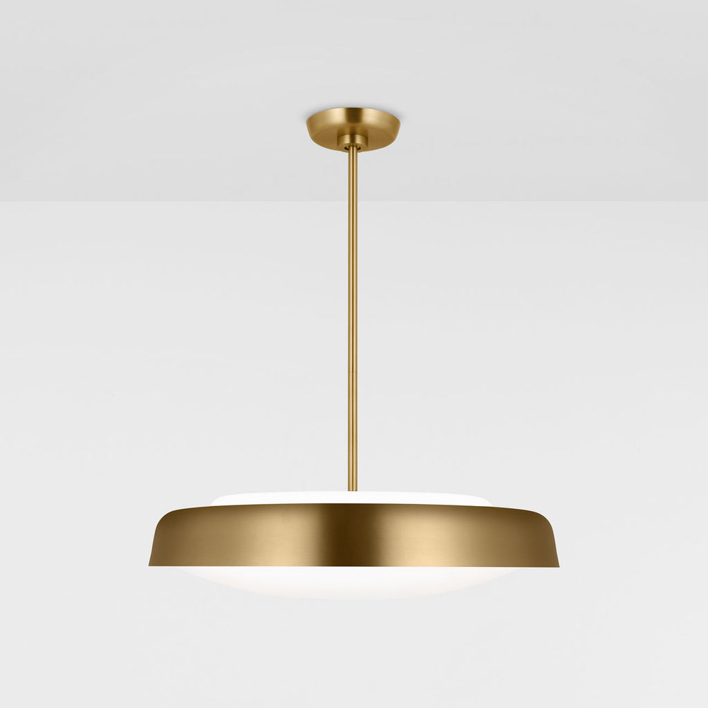 Draper Extra Large Pendant Burnished Brass