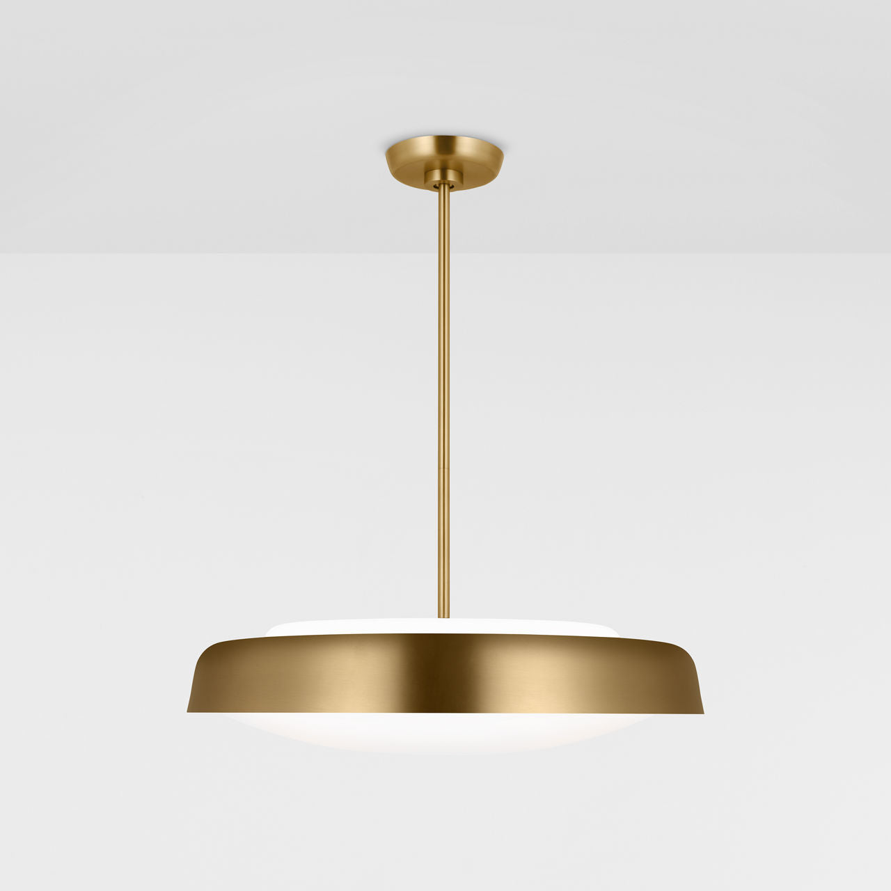 Draper Extra Large Pendant Burnished Brass