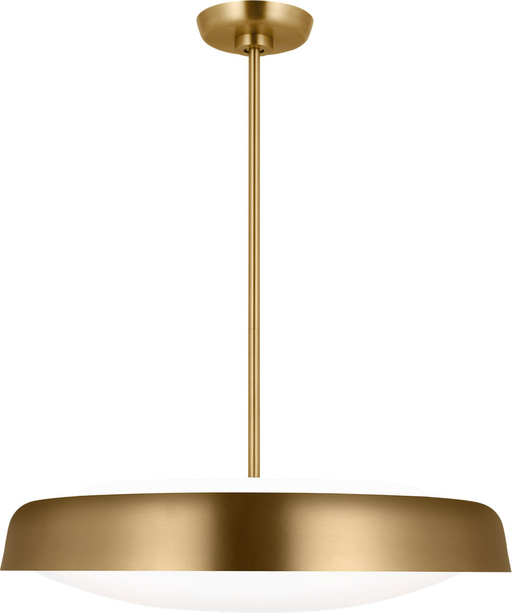 Draper Extra Large Pendant Burnished Brass