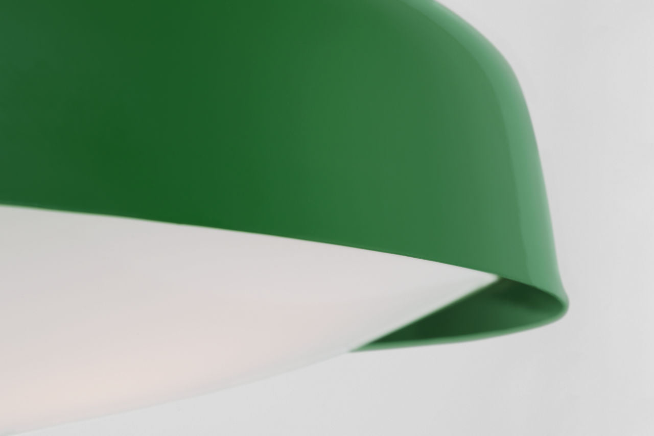 Draper Extra Large Pendant Green
