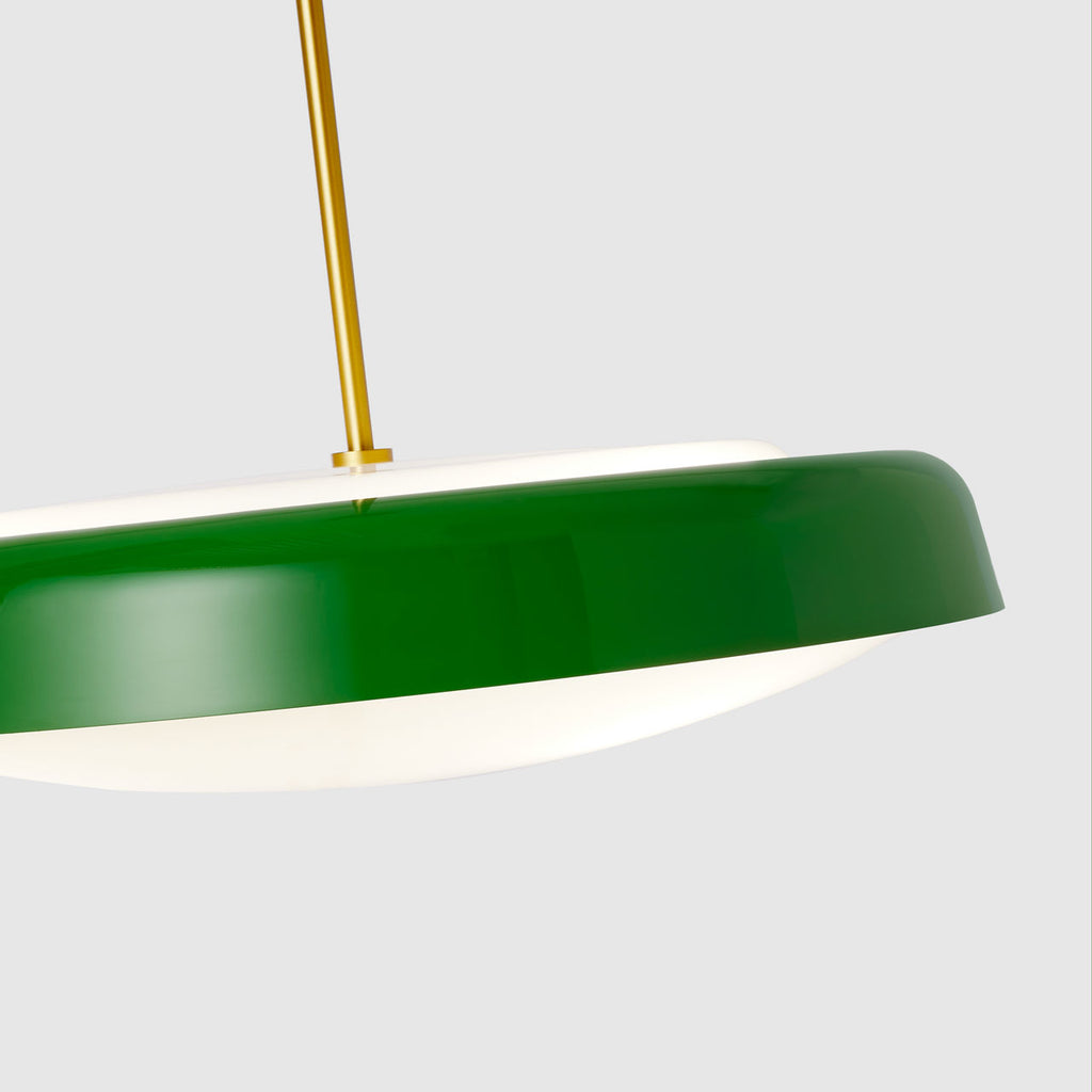 Draper Extra Large Pendant Green