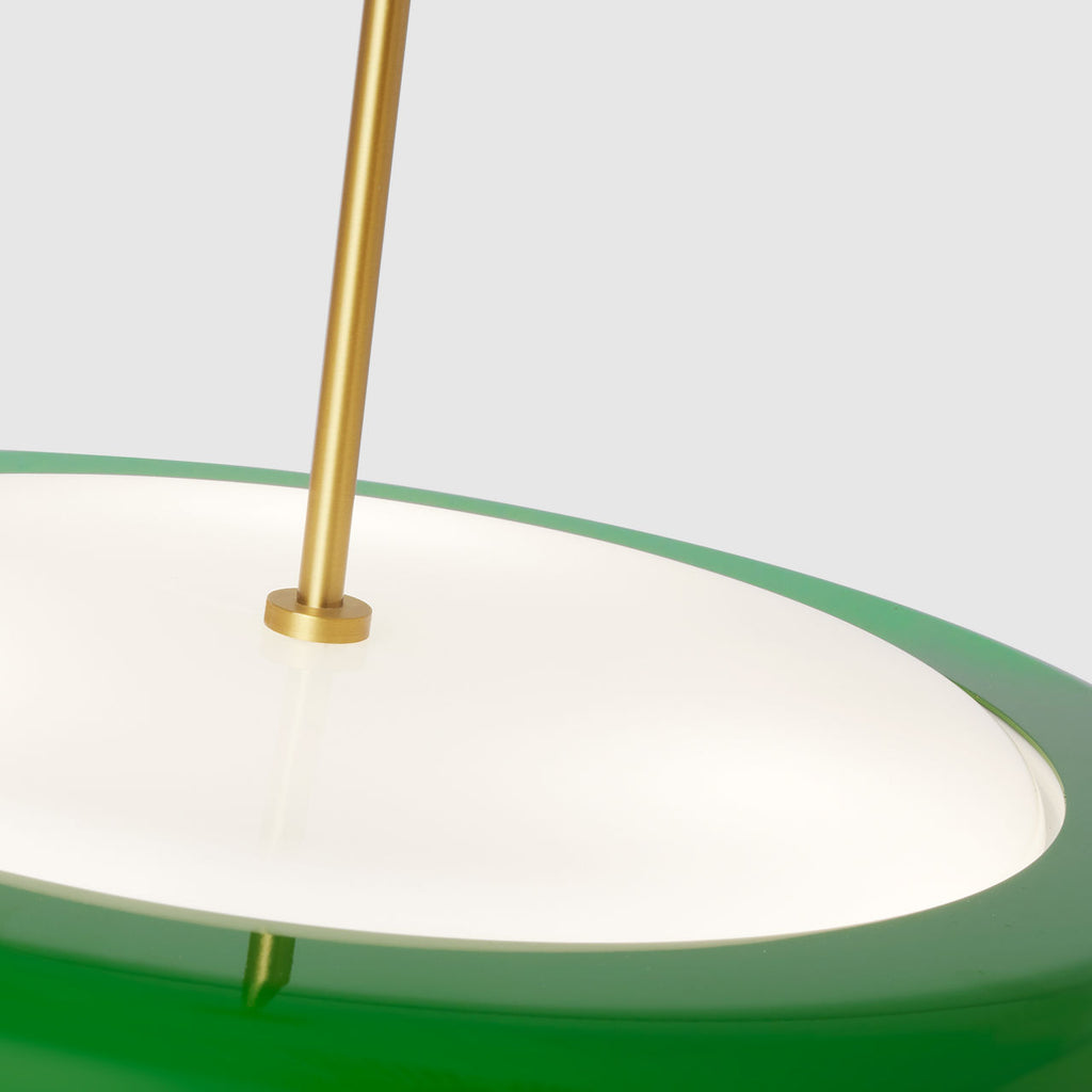 Draper Extra Large Pendant Green