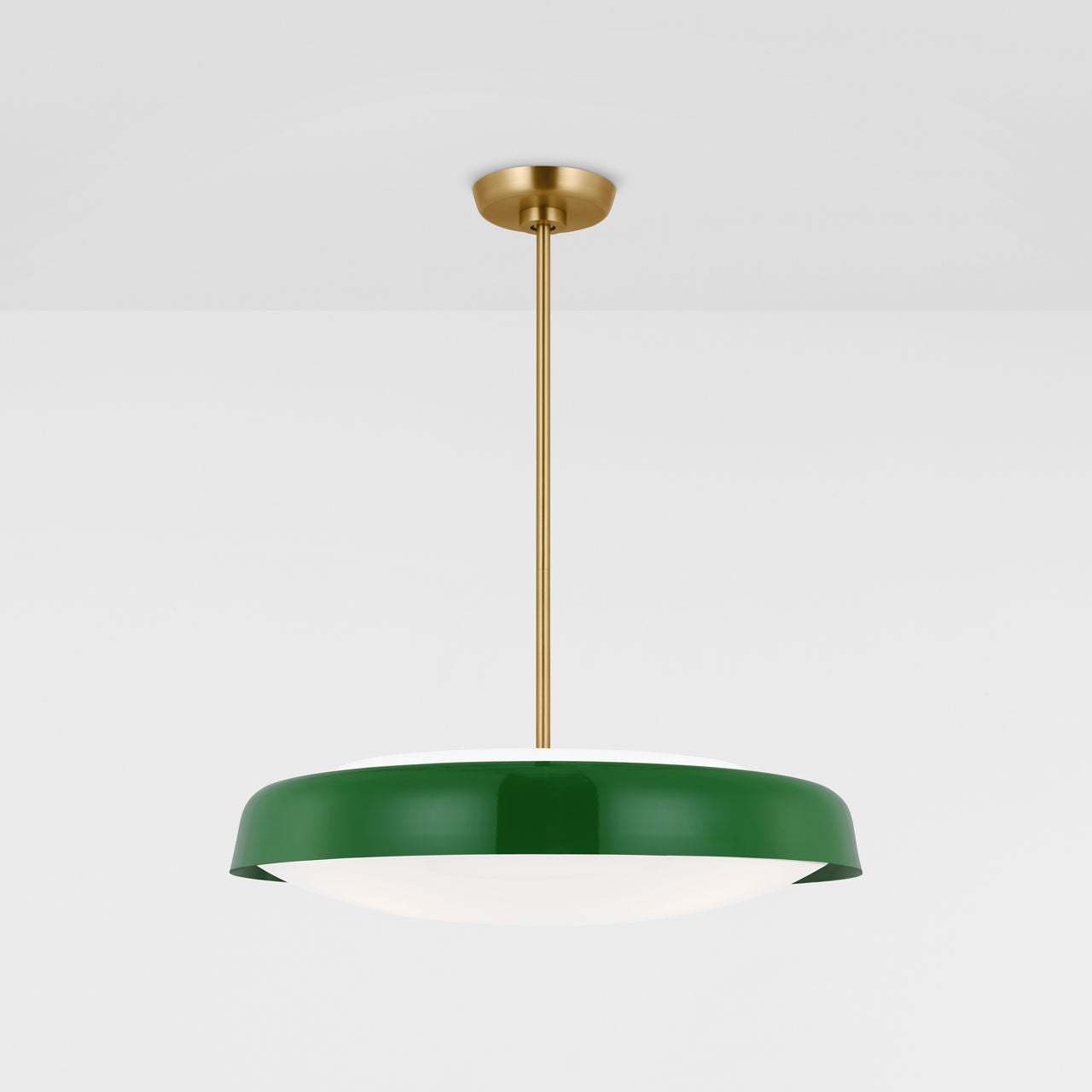 Draper Extra Large Pendant Green