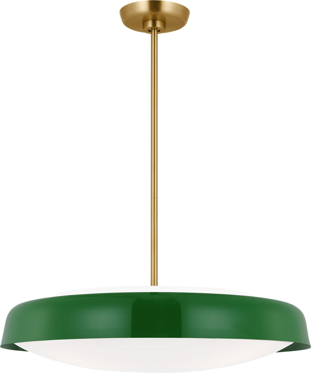 Draper Extra Large Pendant Green