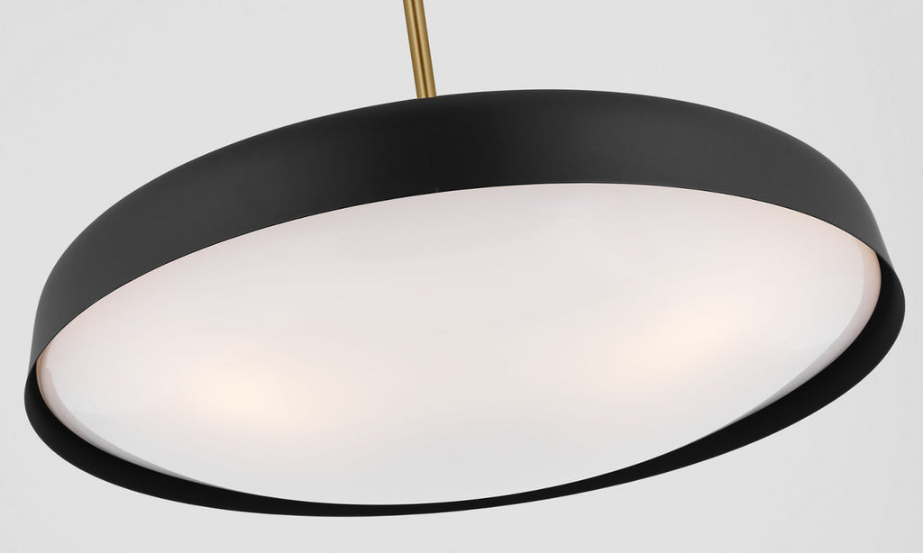 Draper Extra Large Pendant Midnight Black