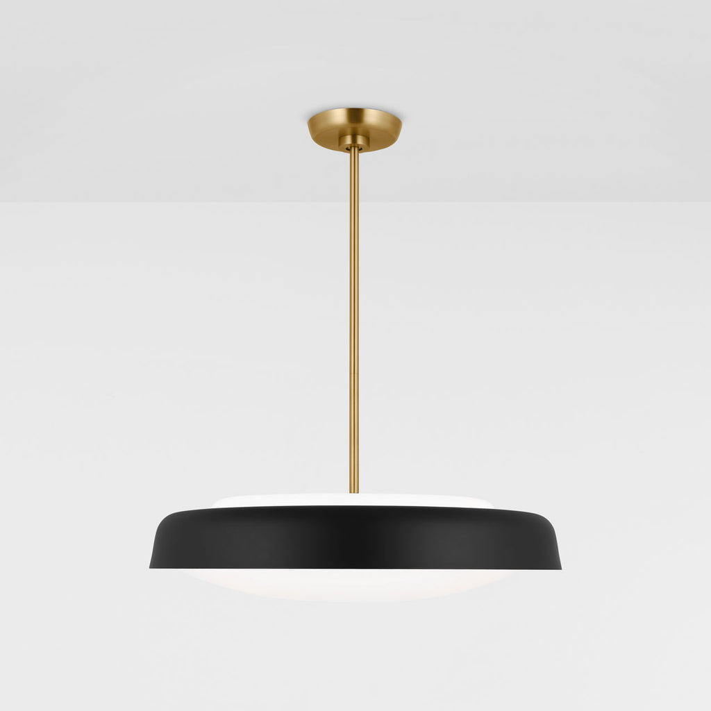 Draper Extra Large Pendant Midnight Black