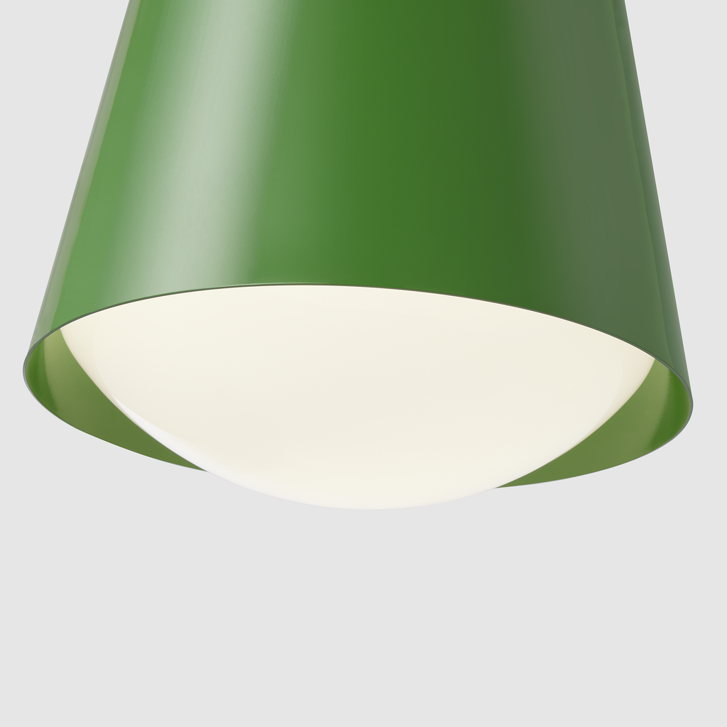 Draper Small Pendant Green