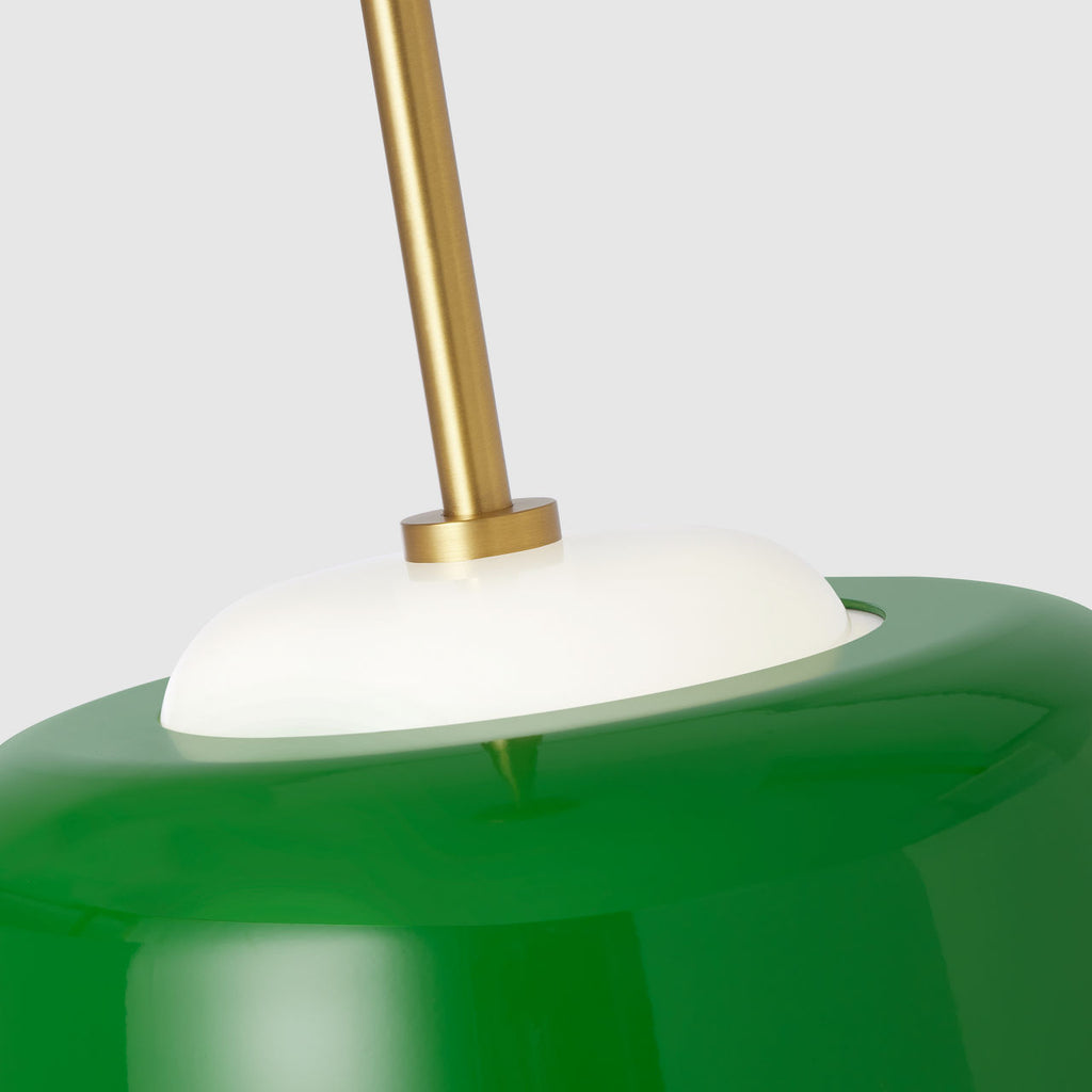 Draper Small Pendant Green