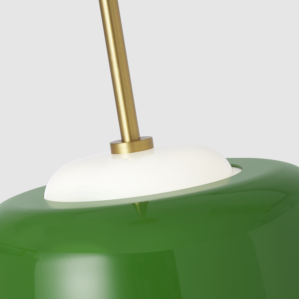 Draper Small Pendant Green