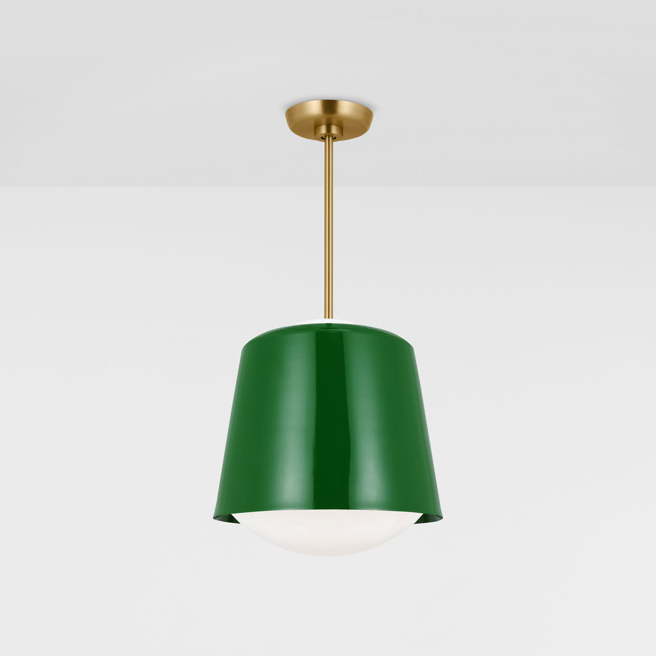Draper Small Pendant Green