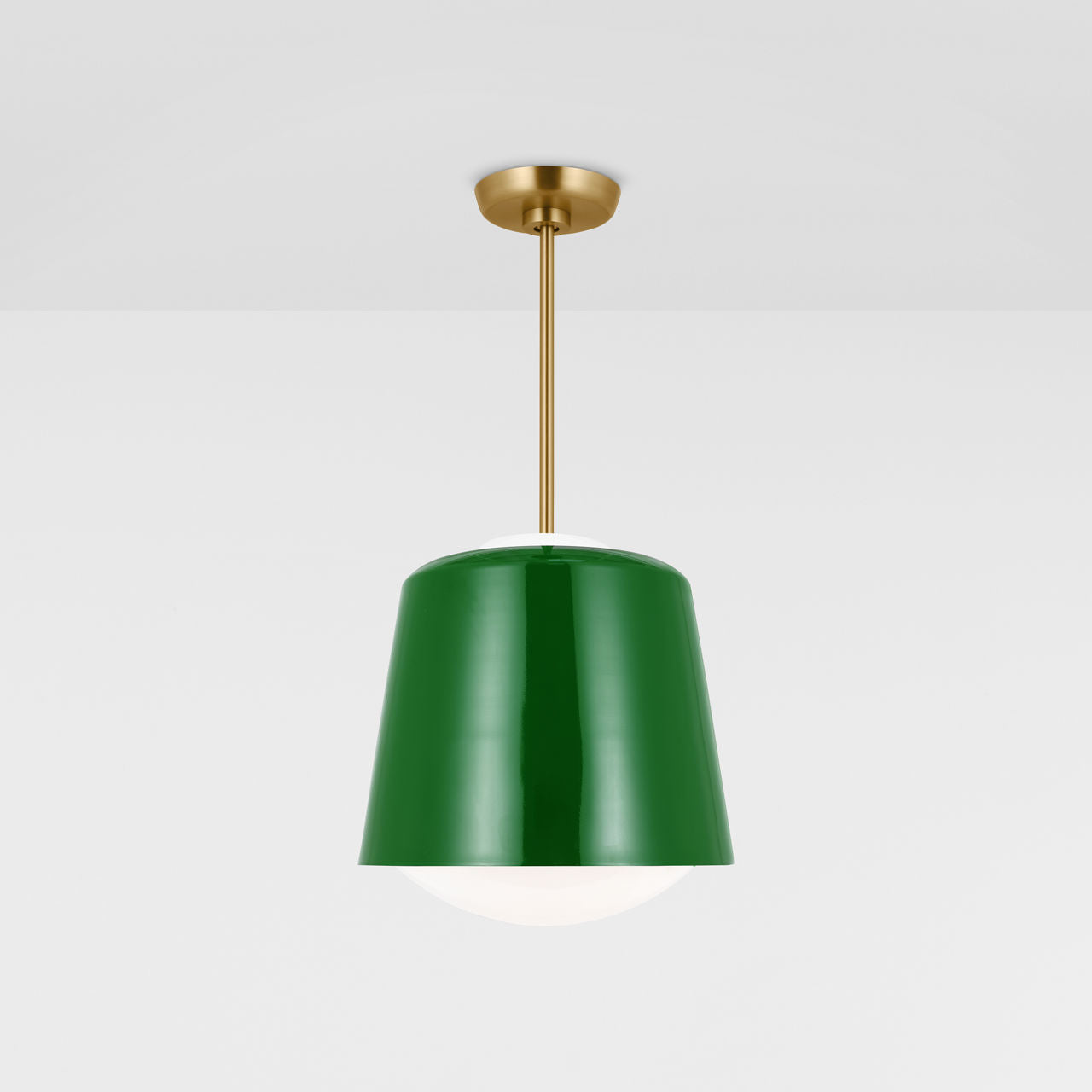 Draper Small Pendant Green