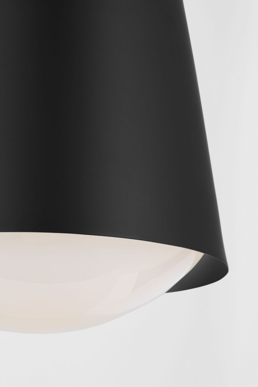 Draper Small Pendant Midnight Black