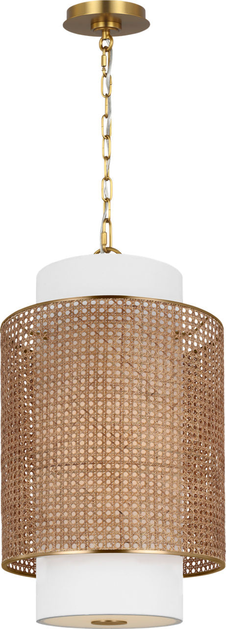 Sawyer Small Hanging Shade Blonde Rattan