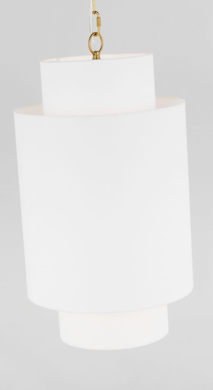 Sawyer Small Hanging Shade Burnished Brass