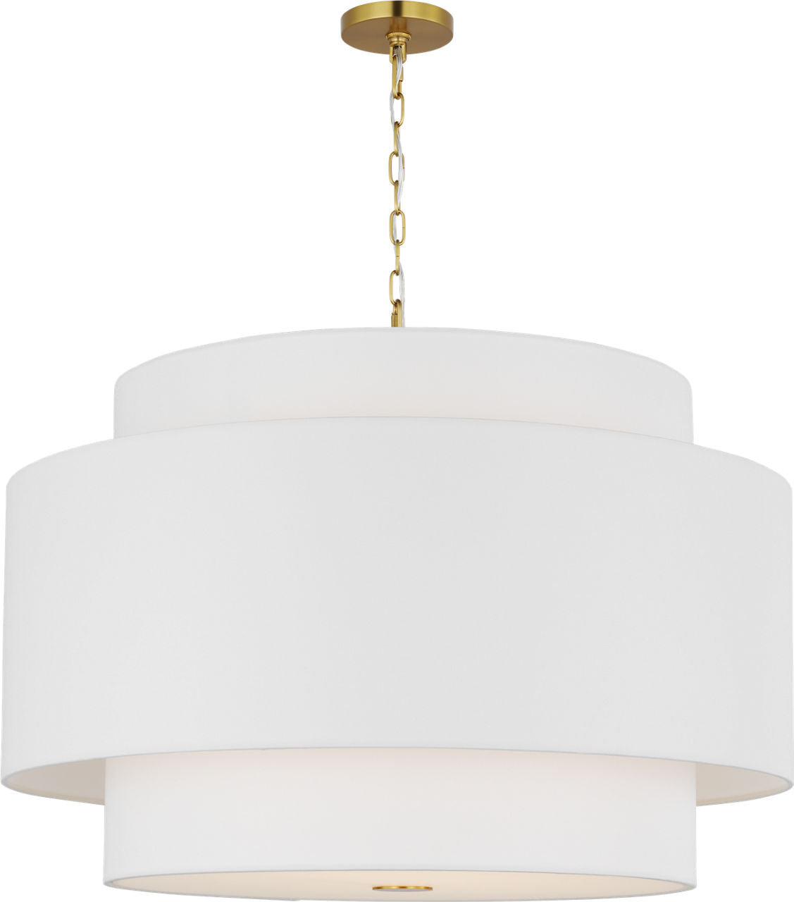 Sawyer Extra Large Hanging Shade Burnished Brass