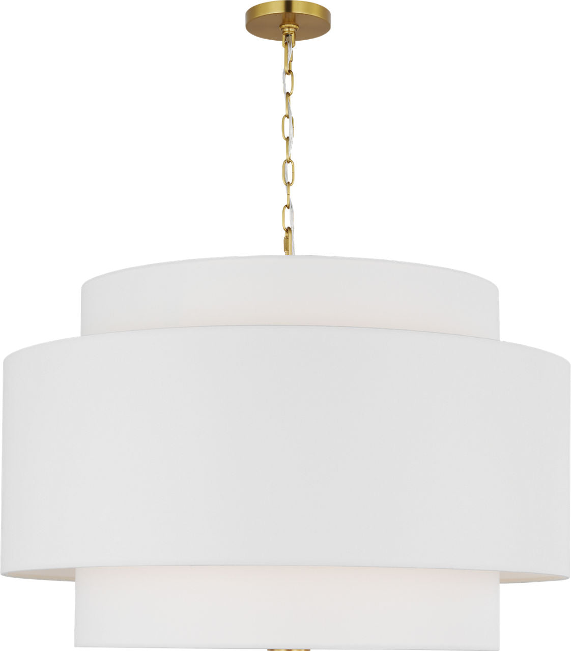 Sawyer Extra Large Hanging Shade Burnished Brass