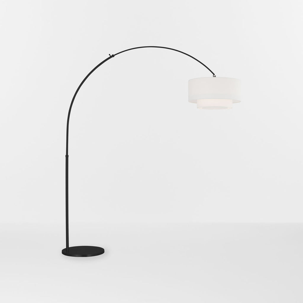 Sawyer Floor Lamp Midnight Black Bulbs Inc