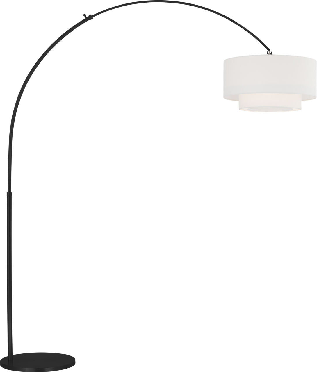 Sawyer Floor Lamp Midnight Black Bulbs Inc