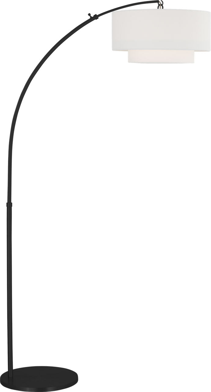 Sawyer Floor Lamp Midnight Black Bulbs Inc