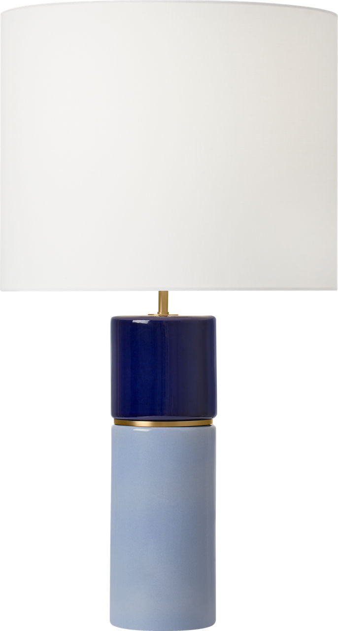 Cade Large Table Lamp Polar Blue Bulbs Inc