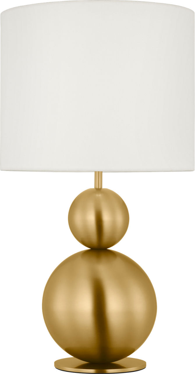 Suki Medium Table Lamp Burnished Brass Bulbs Inc