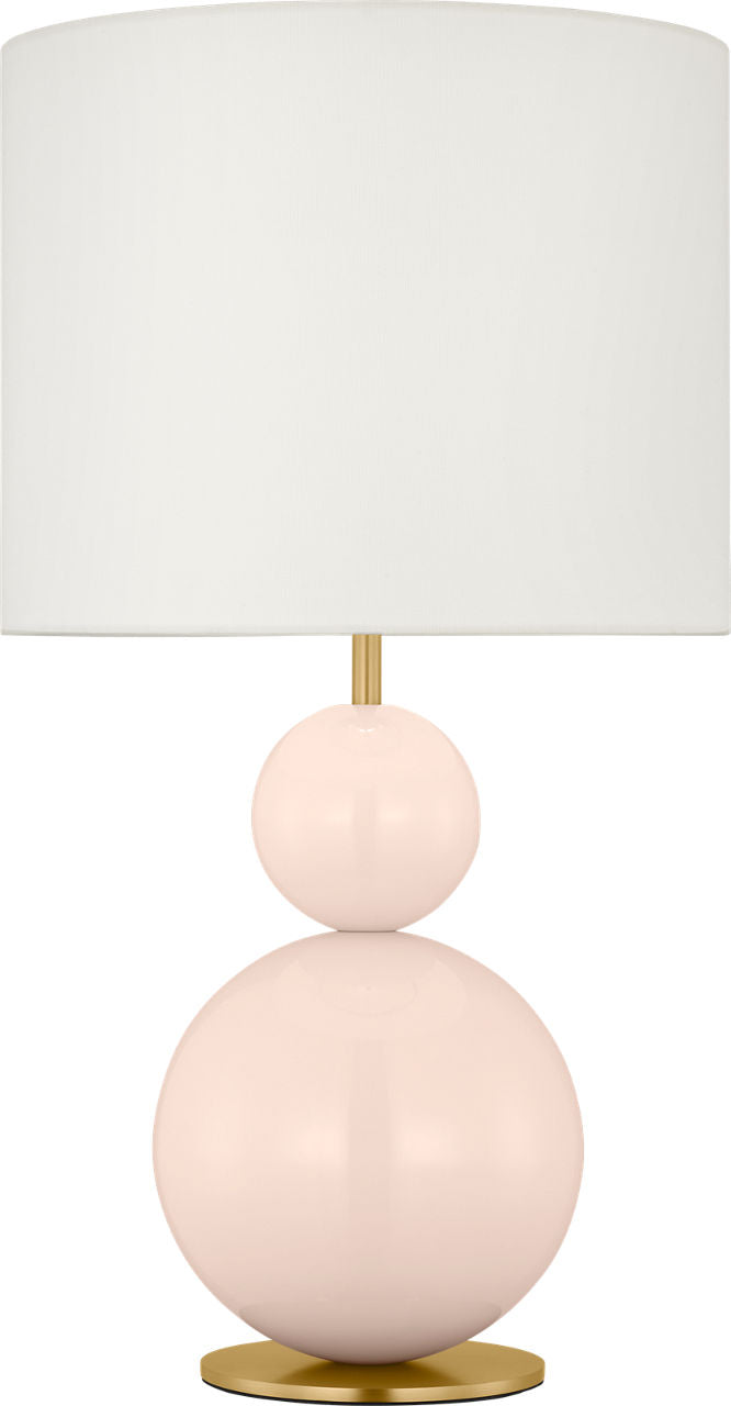Suki Medium Table Lamp Blush Bulbs Inc