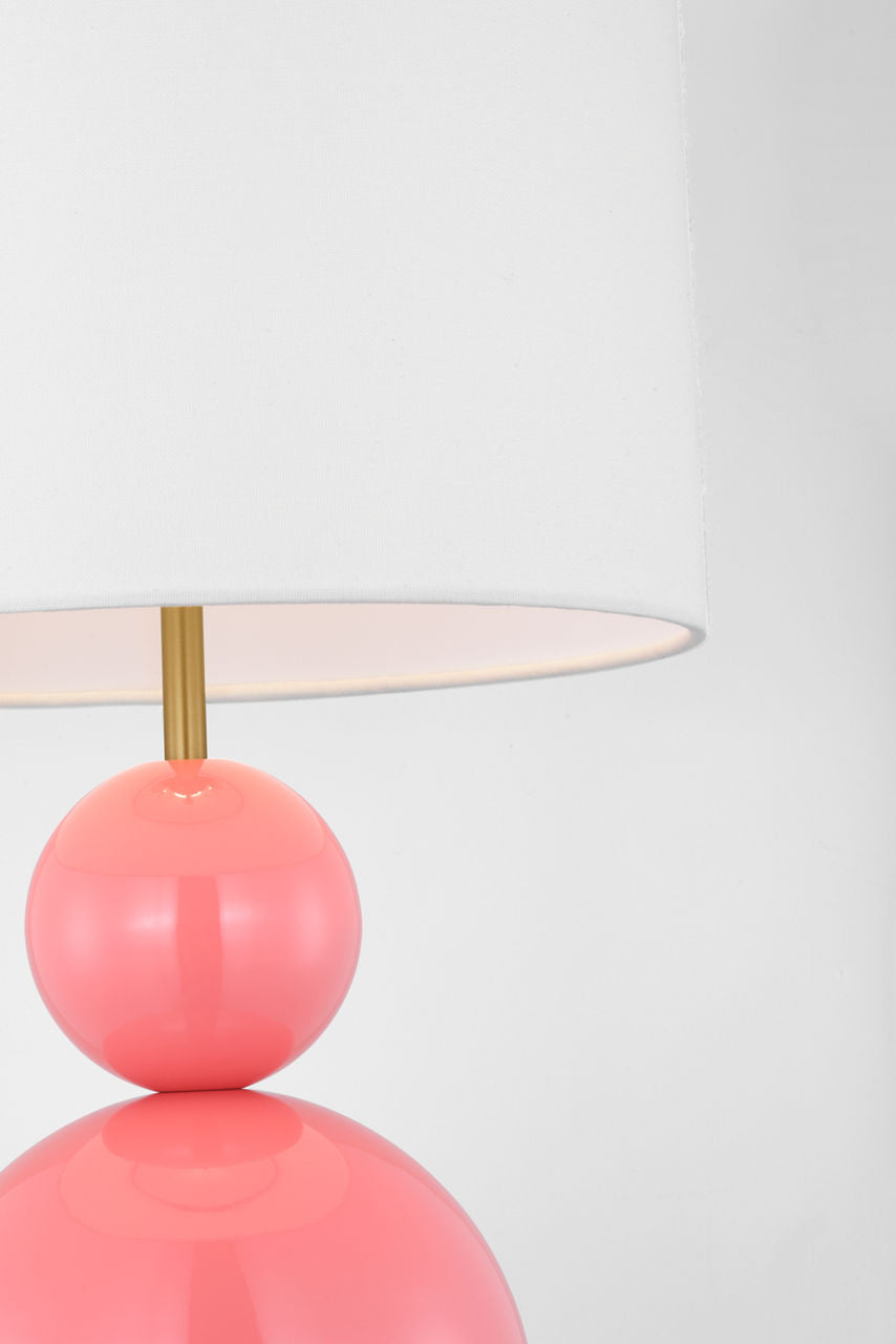 Suki Medium Table Lamp Coral Bulbs Inc