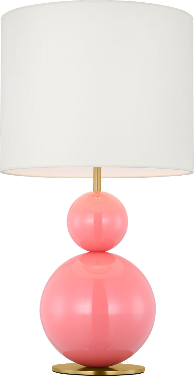 Suki Medium Table Lamp Coral Bulbs Inc
