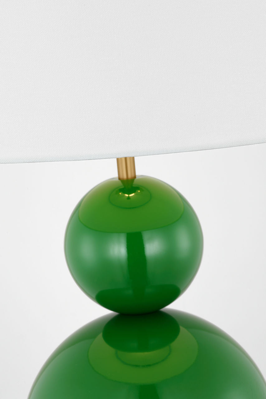 Suki Medium Table Lamp Green