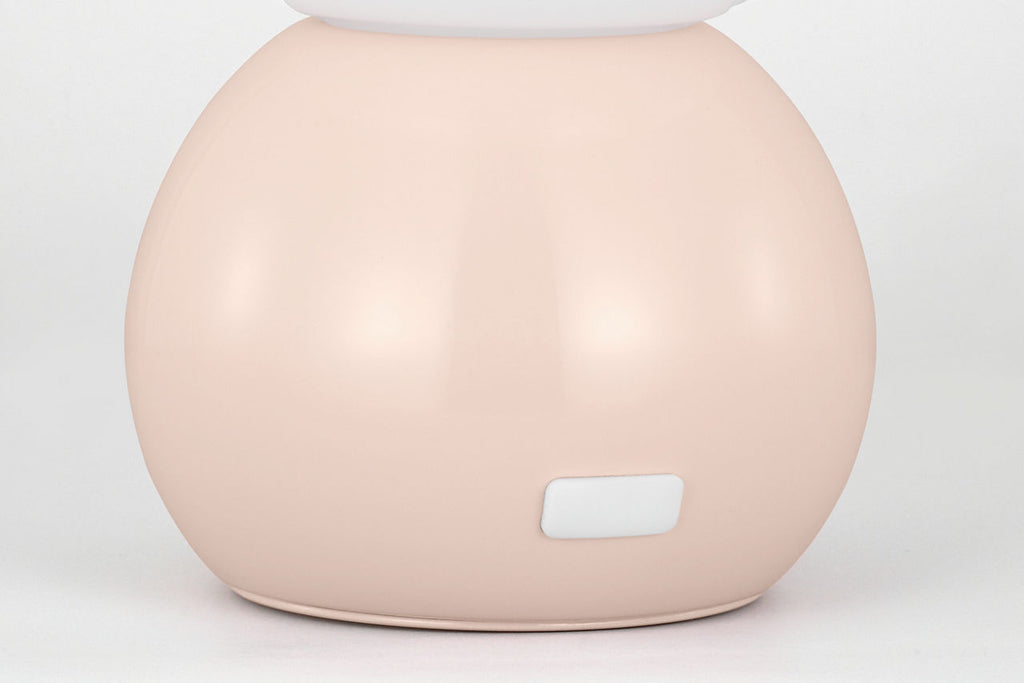 Suki Rechargeable Mini Table Lamp Blush Bulbs Inc