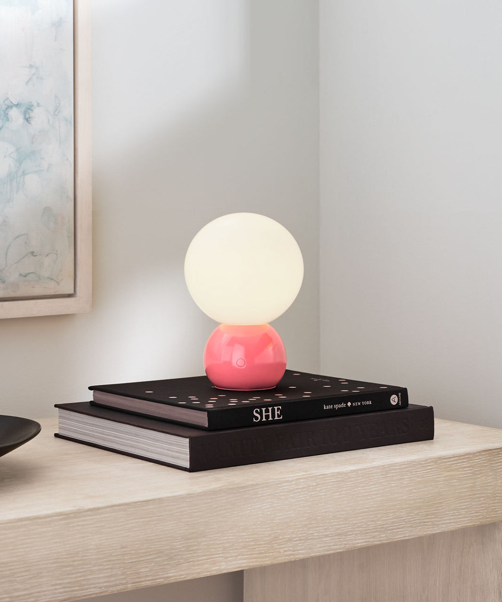 Suki Rechargeable Mini Table Lamp Coral Bulbs Inc