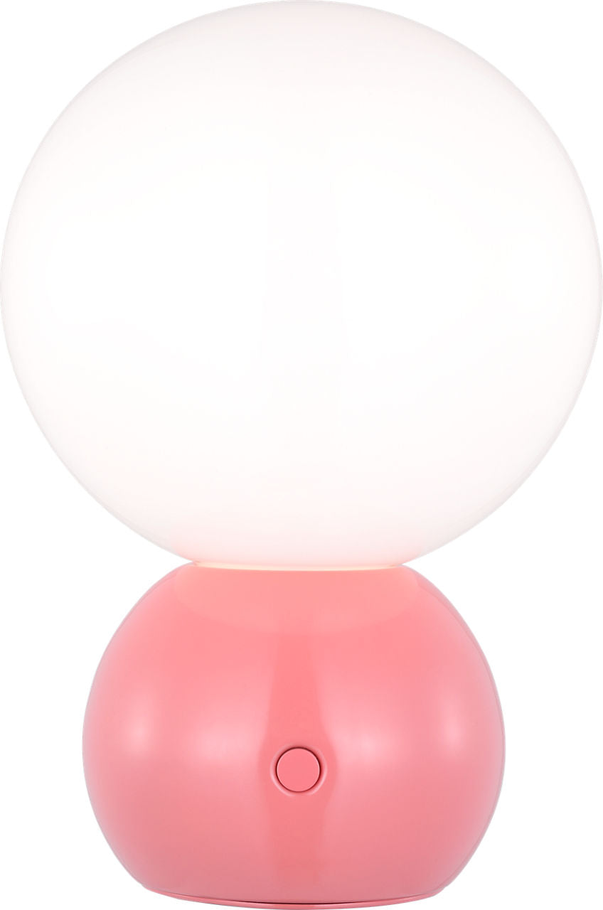 Suki Rechargeable Mini Table Lamp Coral Bulbs Inc