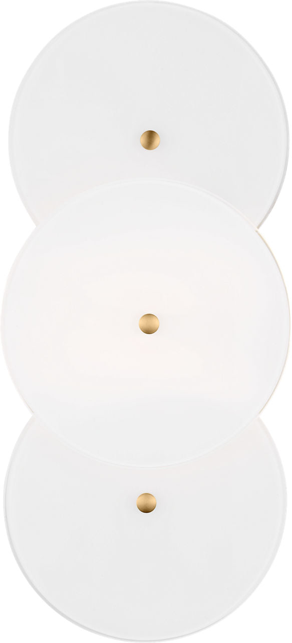 Emery Small Sconce Burnished Brass