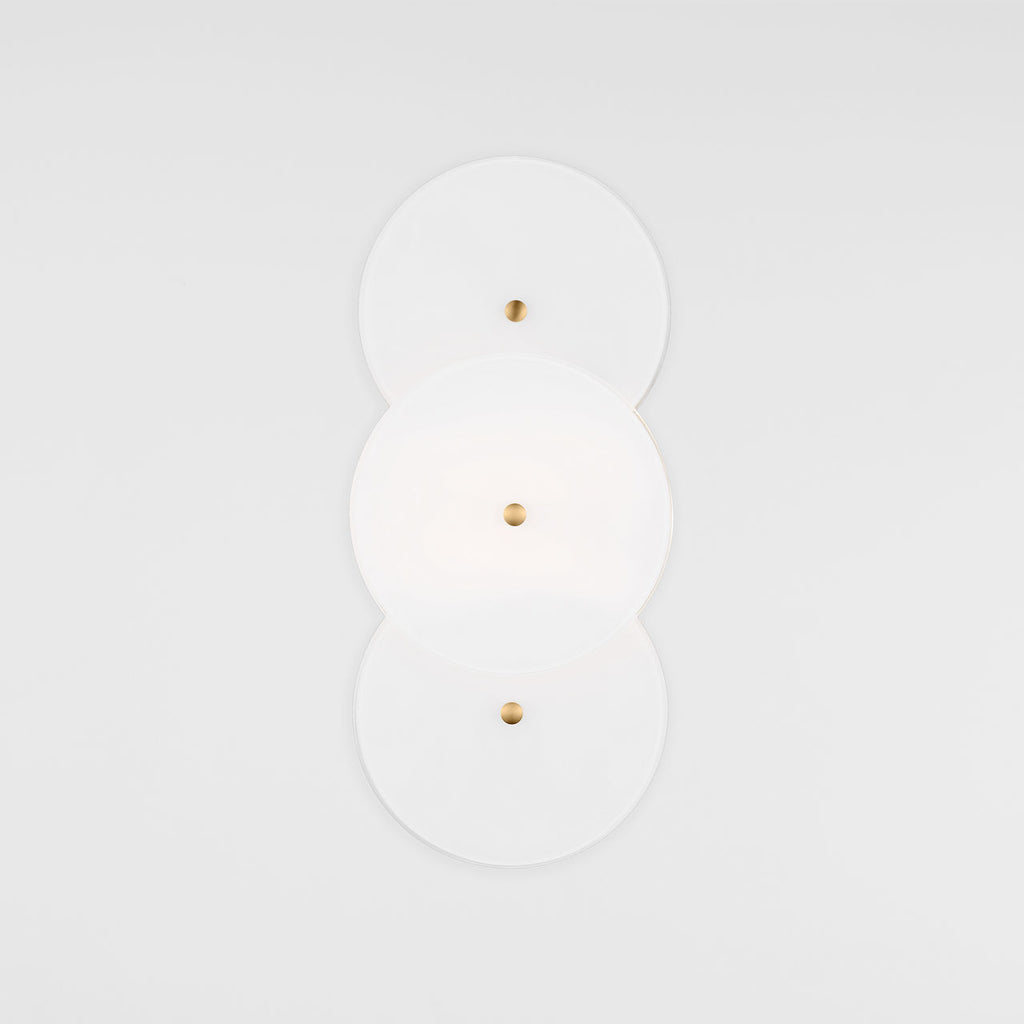 Emery Small Sconce Burnished Brass