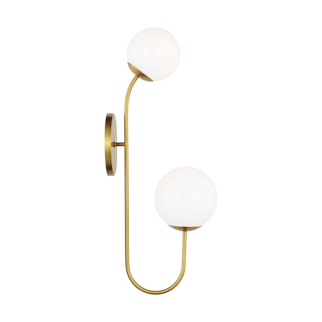 Noemie Large Sconce Burnished Brass