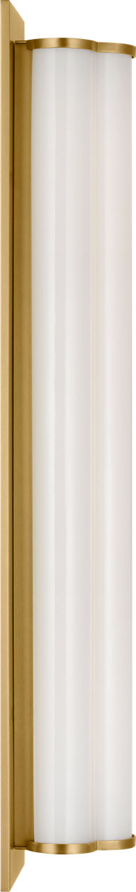 Freya Medium Vanity Burnished Brass Bulbs Inc