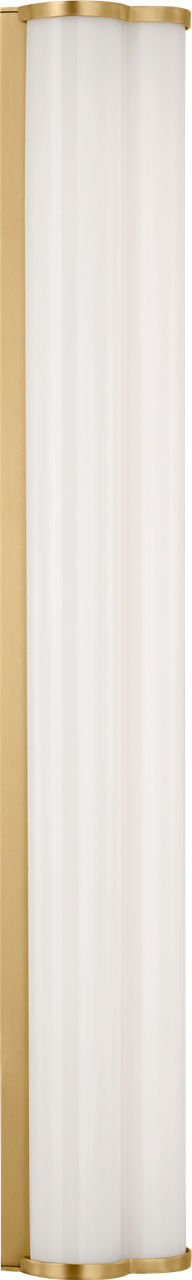 Freya Medium Vanity Burnished Brass Bulbs Inc