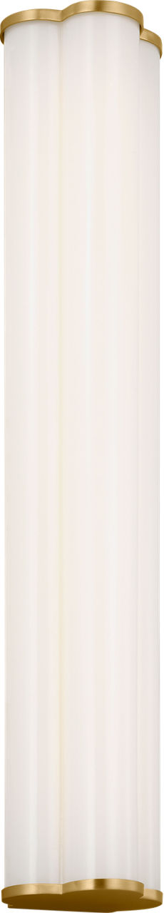 Freya Medium Vanity Burnished Brass Bulbs Inc