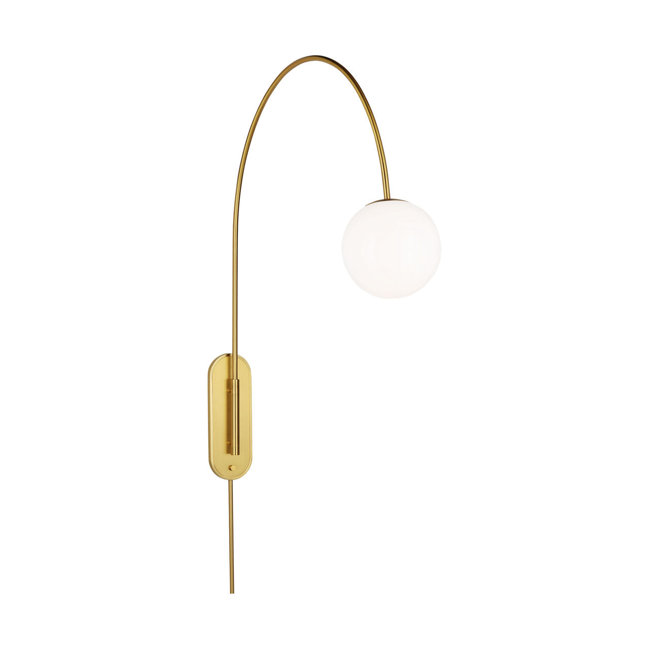 Noemie Grande Sconce Burnished Brass