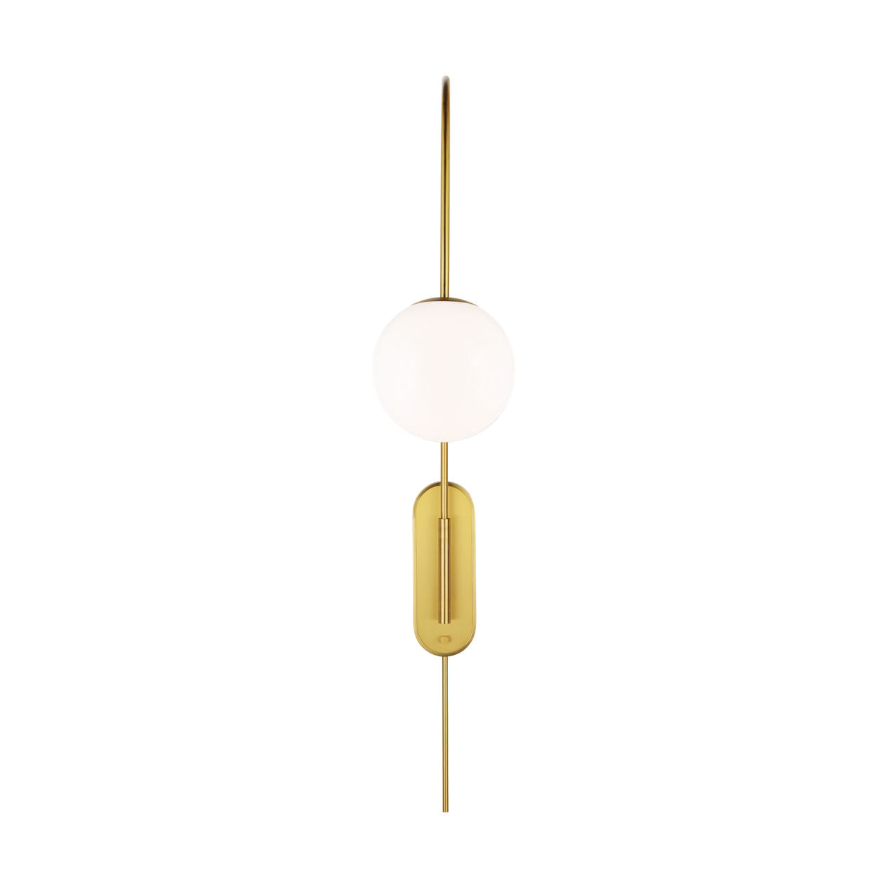 Noemie Grande Sconce Burnished Brass