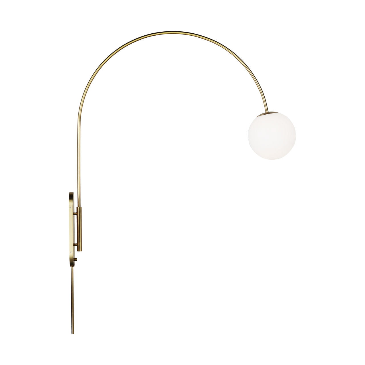 Noemie Grande Sconce Burnished Brass