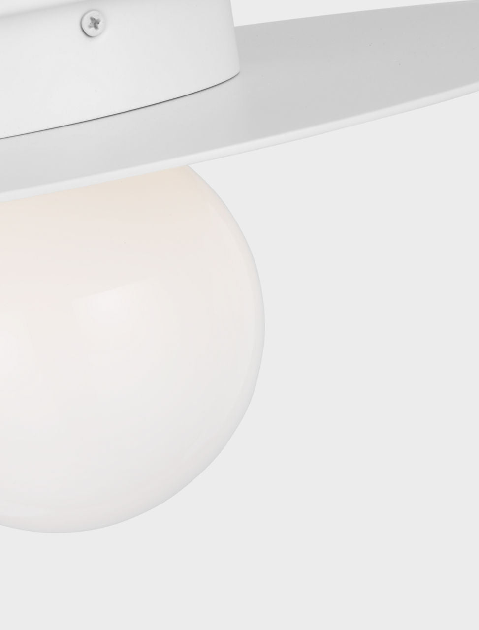 Nodes Medium Flush Mount | Matte White