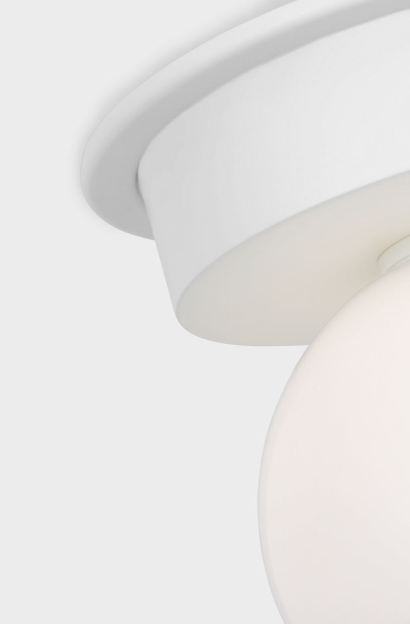 Nodes Medium Flush Mount | Matte White